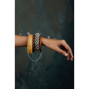 Nowa Banjara Oxidised Bracelet