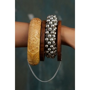 Nowa Banjara Oxidised Bracelet