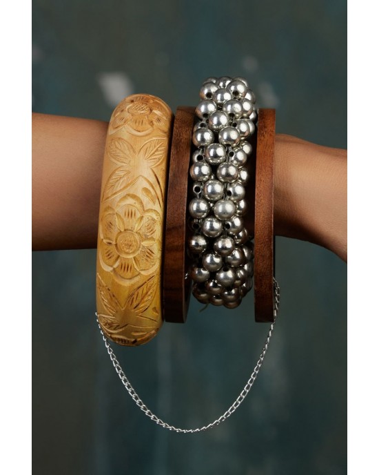 Nowa Banjara Oxidised Bracelet